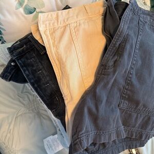 Universal Thread Women’s Shorts - Black, Beige, Charcoal